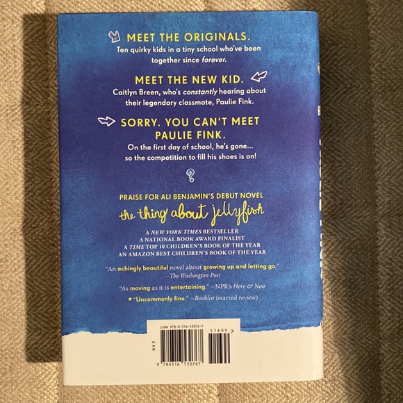 Youth Book: The Next Great Paulie Fink by Ali Benjamin. New Hardcover book. - Picture 2 of 5